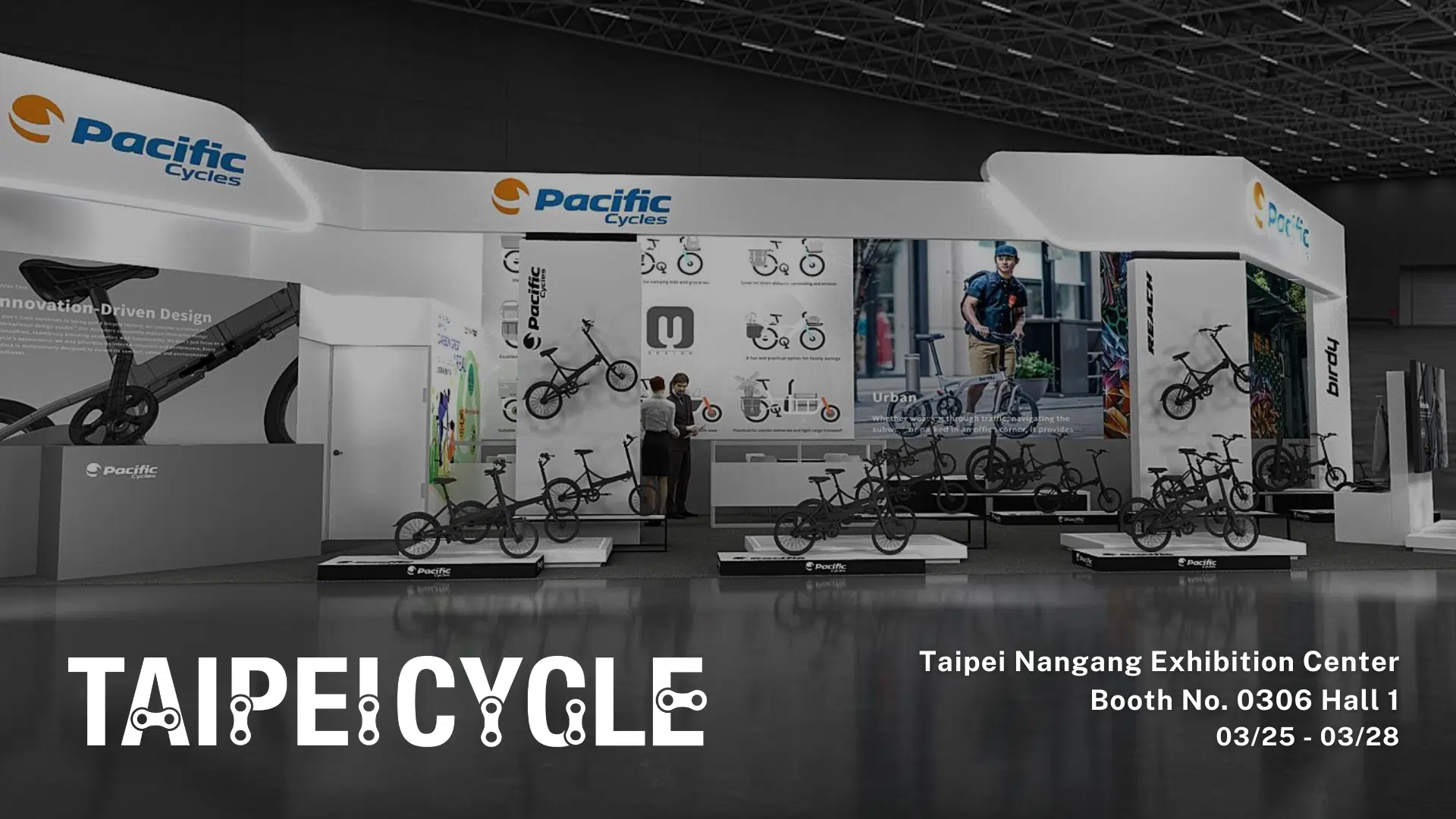 Sincerely invite you to visit us at the 2026 Taipei Cycle!